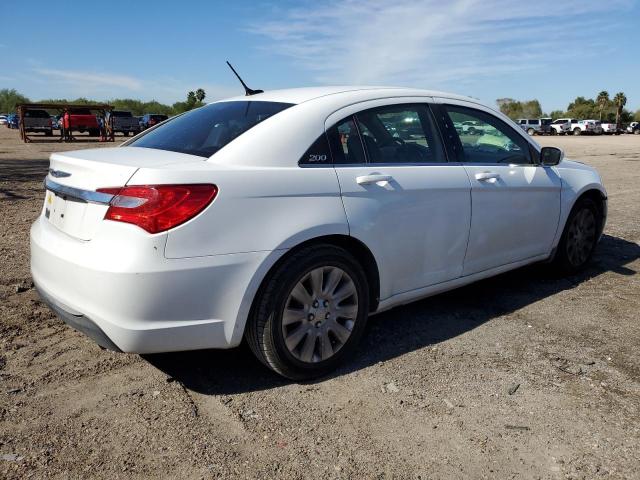 1C3CCBAB2EN167927 - 2014 CHRYSLER 200 LX WHITE photo 3