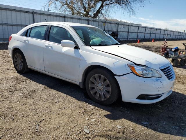 1C3CCBAB2EN167927 - 2014 CHRYSLER 200 LX WHITE photo 4