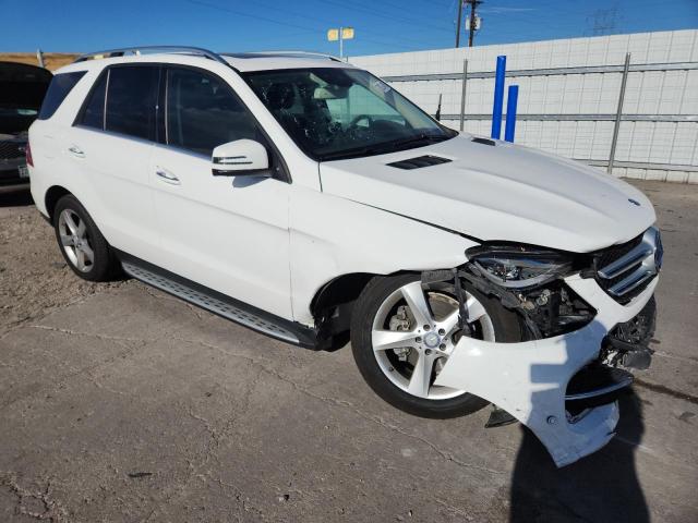 4JGDA5HB6GA783438 - 2016 MERCEDES-BENZ GLE 350 4MATIC WHITE photo 4