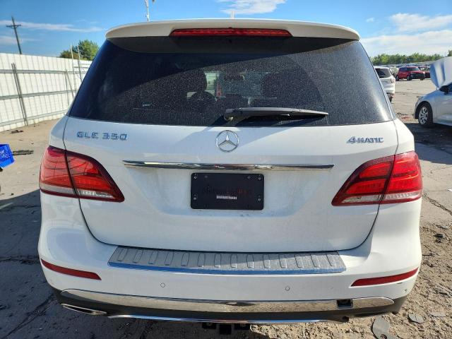 4JGDA5HB6GA783438 - 2016 MERCEDES-BENZ GLE 350 4MATIC WHITE photo 6