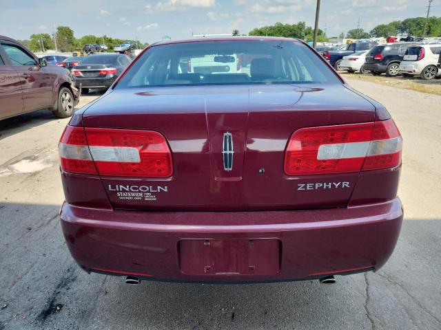 3LNHM26186R635636 - 2006 LINC ZEPHYR BURGUNDY photo 6