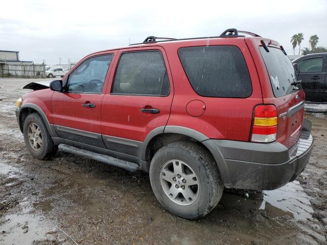 1FMYU03135KA24585 - 2005 FORD ESCAPE XLT RED photo 2