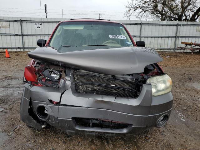 1FMYU03135KA24585 - 2005 FORD ESCAPE XLT RED photo 5