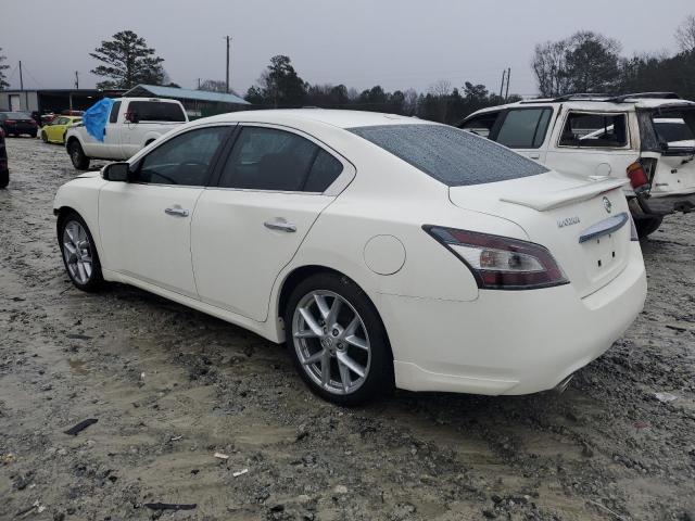 1N4AA5AP8CC862059 - 2012 NISSAN MAXIMA S WHITE photo 2