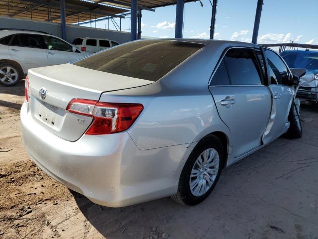 4T4BF1FK3DR292653 - 2013 TOYOTA CAMRY L SILVER photo 3