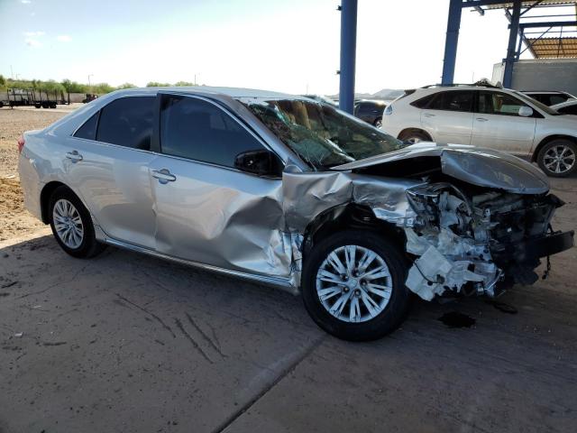 4T4BF1FK3DR292653 - 2013 TOYOTA CAMRY L SILVER photo 4