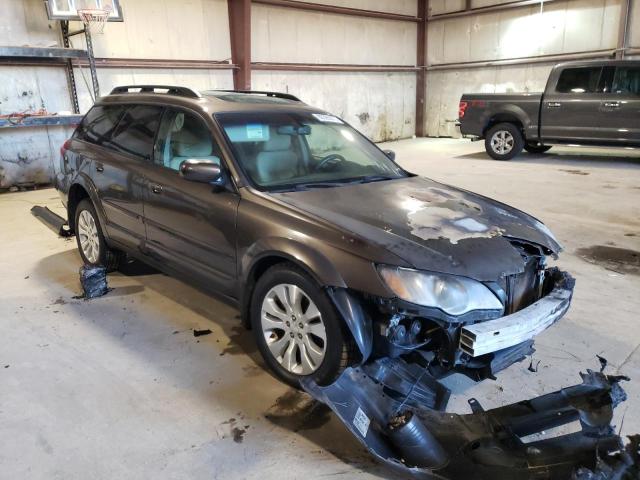 4S4BP66C697342271 - 2009 SUBARU OUTBACK 2.5I LIMITED BLACK photo 4