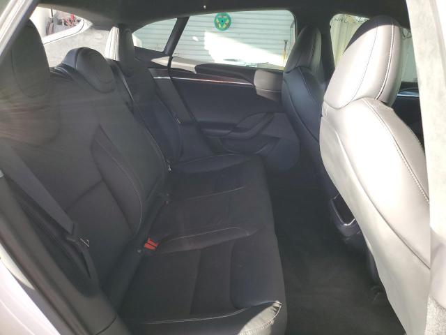 5YJSA1E63MF452511 - 2021 TESLA MODEL S თეთრი ფოტო 10