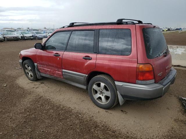 JF1SF6557WH755368 - 1998 SUBARU FORESTER S RED photo 2