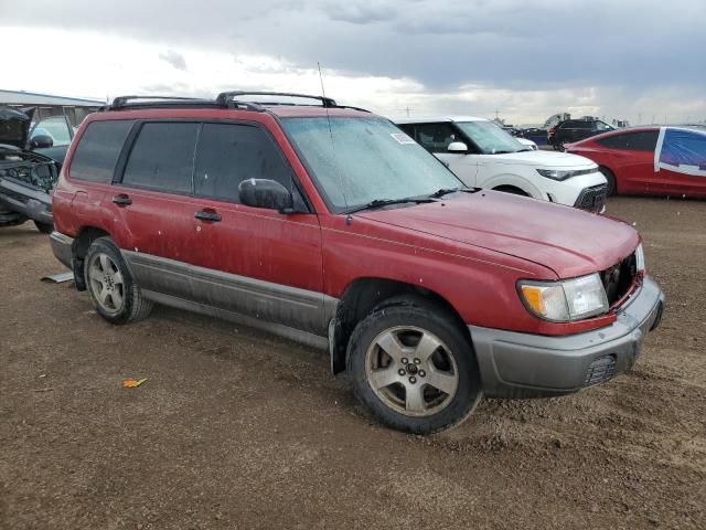 JF1SF6557WH755368 - 1998 SUBARU FORESTER S RED photo 4