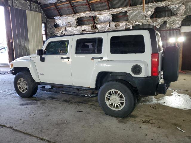 5GTEN13E188134624 - 2008 HUMMER H3 WHITE photo 2