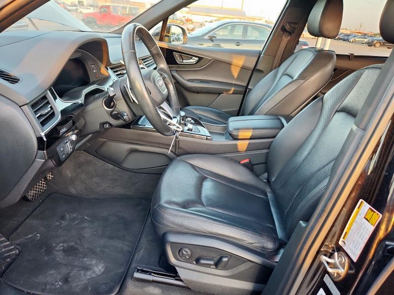 WA1VAAF7XJD023352 - 2018 AUDI Q7 PRESTIGE BLACK photo 7