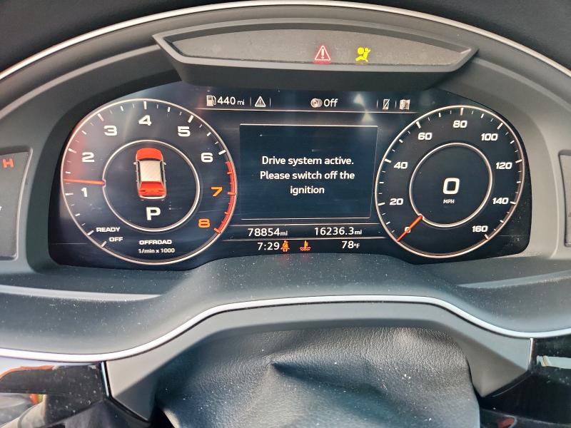 WA1VAAF7XJD023352 - 2018 AUDI Q7 PRESTIGE BLACK photo 9