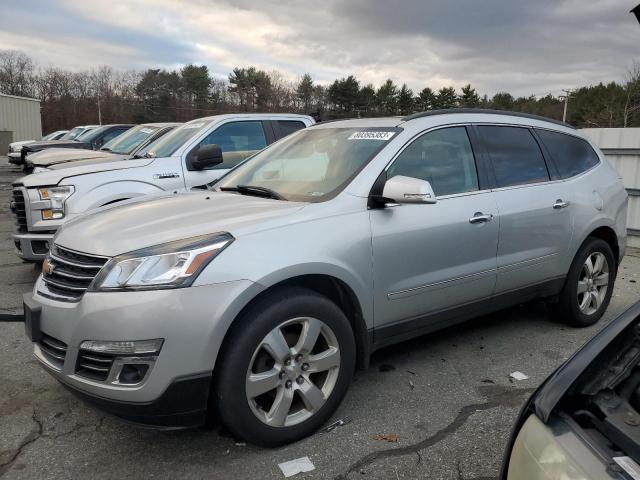 1GNKVJKD7GJ243106 - 2016 CHEVROLET TRAVERSE LTZ SILVER photo 1