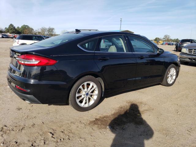 3FA6P0HD7LR184781 - 2020 FORD FUSION SE BLACK photo 3