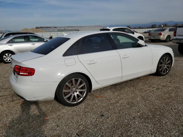 WAUEFAFL1BN009045 - 2011 AUDI A4 PREMIUM PLUS WHITE photo 3