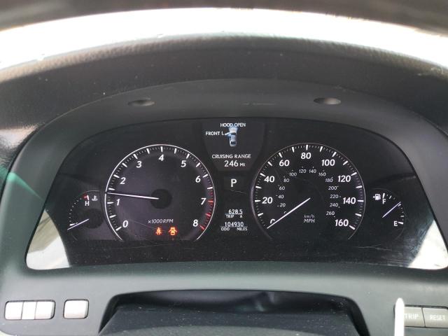 JTHBL5EFXB5103845 - 2011 LEXUS LS 460 فضي صورة 9
