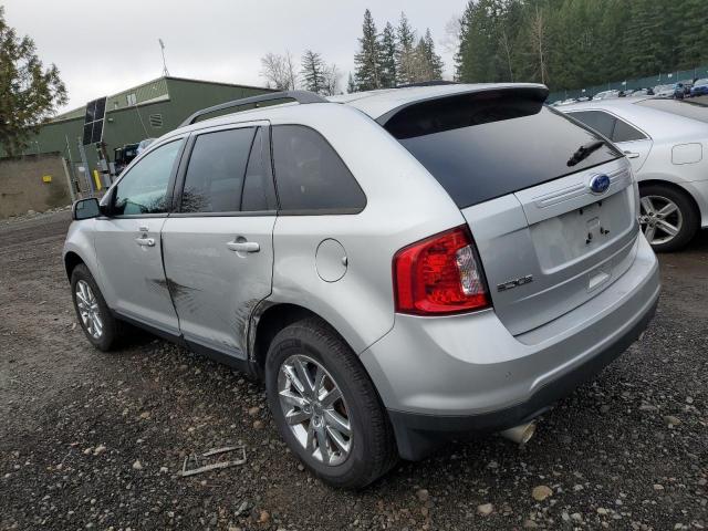 2FMDK3JC8CBA73217 - 2012 FORD EDGE SEL GRAY photo 2