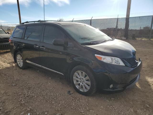 5TDDK3DCXDS065636 - 2013 TOYOTA SIENNA XLE BLACK photo 4