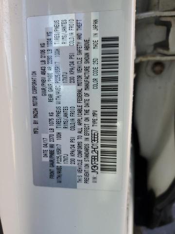 JM3KFBBL2H0135557 - 2017 MAZDA CX-5 SPORT WHITE photo 13