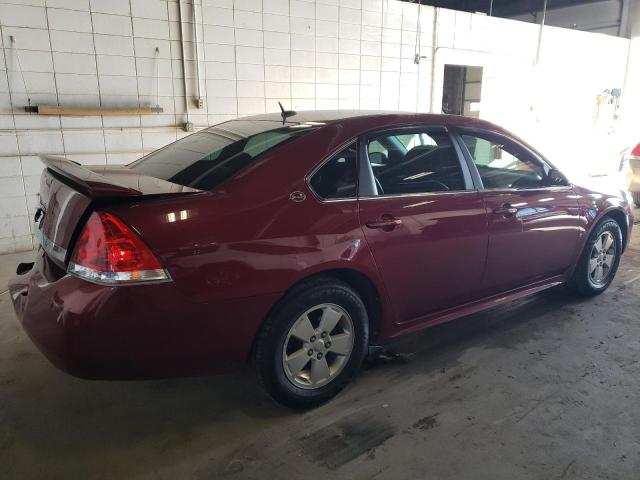 2G1WT57N091198847 - 2009 CHEVROLET IMPALA 1LT RED photo 3