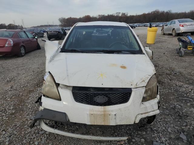 KNADE223696518532 - 2009 KIA RIO BASE WHITE photo 5