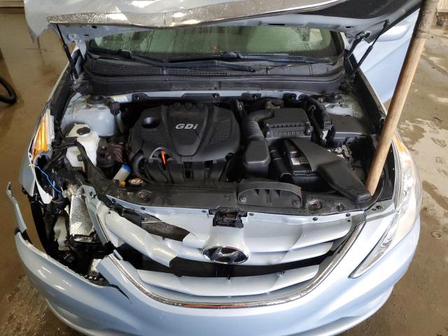 5NPEB4AC0DH744917 - 2013 HYUNDAI SONATA GLS BLUE photo 11