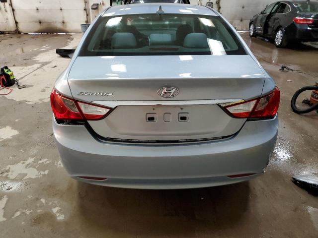 5NPEB4AC0DH744917 - 2013 HYUNDAI SONATA GLS BLUE photo 6