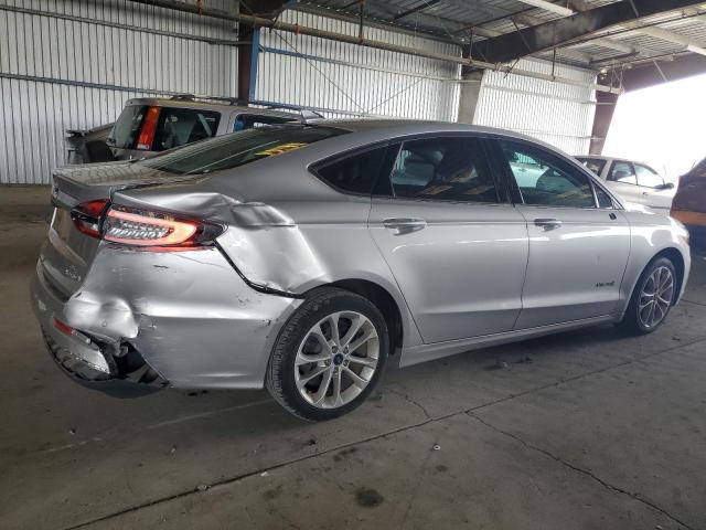 3FA6P0LU0KR104209 - 2019 FORD FUSION SE ვერცხლისფერი ფოტო 3