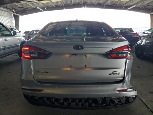 3FA6P0LU0KR104209 - 2019 FORD FUSION SE ვერცხლისფერი ფოტო 6