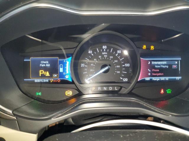 3FA6P0LU0KR104209 - 2019 FORD FUSION SE ვერცხლისფერი ფოტო 9