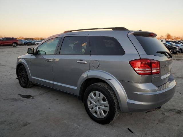 3C4PDCAB4JT384275 - 2018 DODGE JOURNEY SE SILVER photo 2