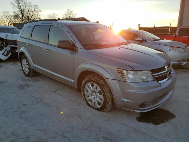 3C4PDCAB4JT384275 - 2018 DODGE JOURNEY SE SILVER photo 4