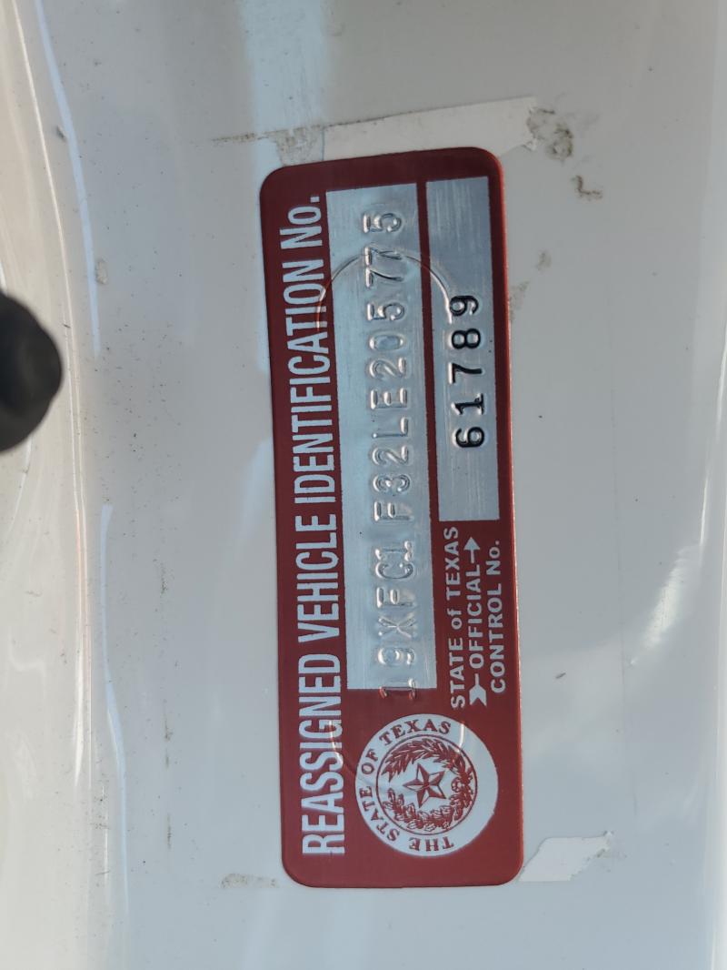 19XFC1F32LE205775 - 2020 HONDA CIVIC EX WHITE photo 12