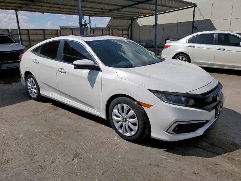 19XFC1F32LE205775 - 2020 HONDA CIVIC EX WHITE photo 4