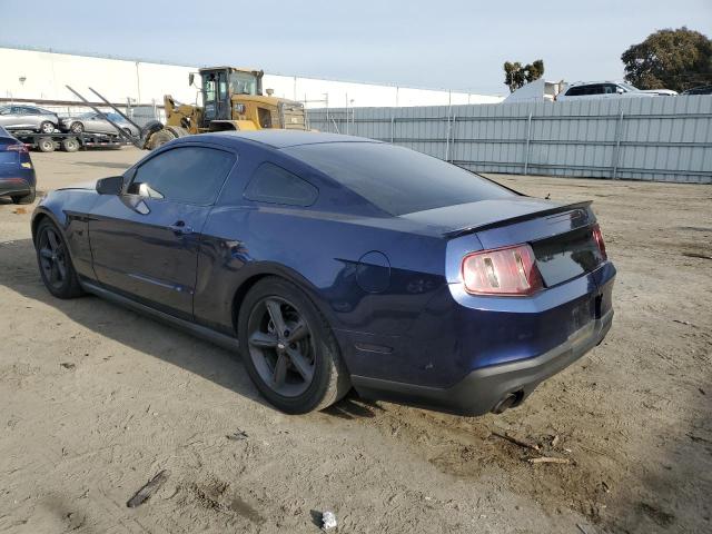 1ZVBP8CH1A5176996 - 2010 FORD MUSTANG GT BLUE photo 2