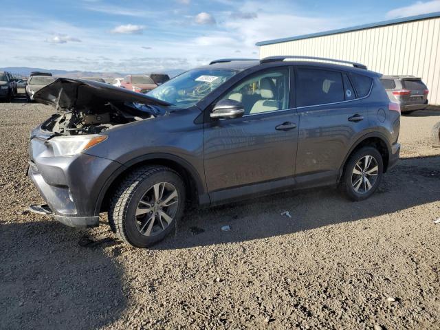 JTMRFREVXHD216263 - 2017 TOYOTA RAV4 XLE CHARCOAL photo 1