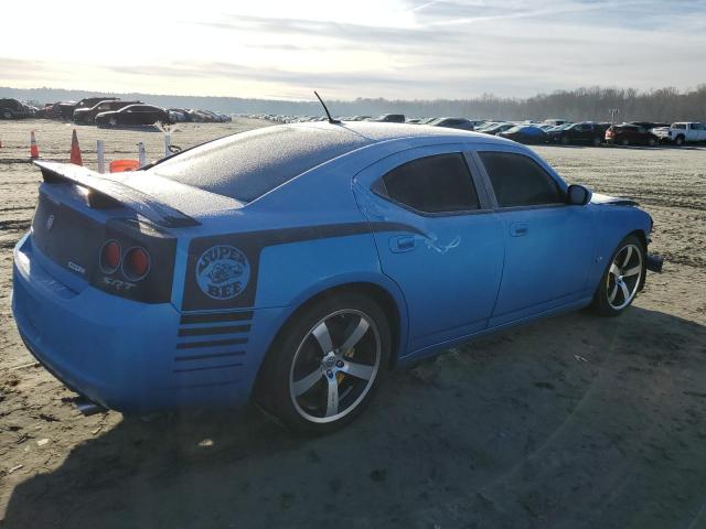 2B3KA73W68H171858 - 2008 DODGE CHARGER SRT-8 BLUE photo 3