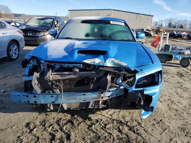 2B3KA73W68H171858 - 2008 DODGE CHARGER SRT-8 BLUE photo 5