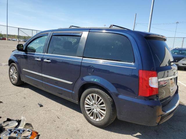 2C4RC1CG6DR596840 - 2013 CHRYSLER TOWN & COU TOURING L BLUE photo 2