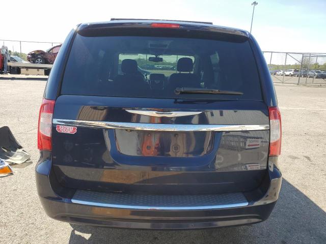 2C4RC1CG6DR596840 - 2013 CHRYSLER TOWN & COU TOURING L BLUE photo 6