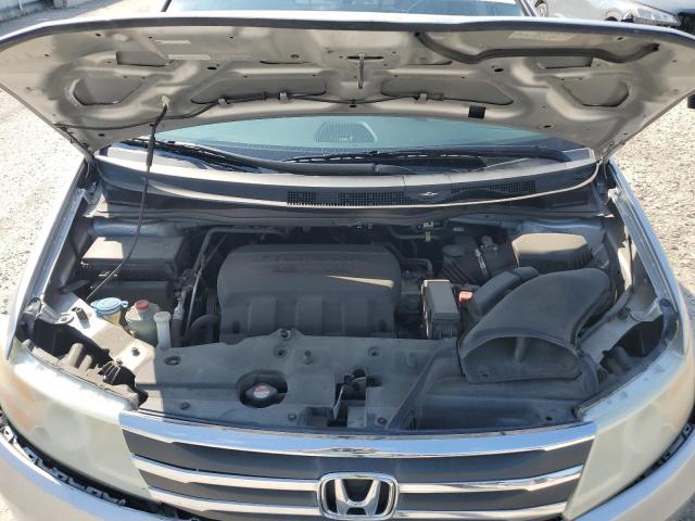 5FNRL5H90DB006466 - 2013 HONDA ODYSSEY TOURING SILVER photo 12