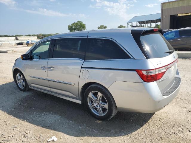 5FNRL5H90DB006466 - 2013 HONDA ODYSSEY TOURING SILVER photo 2