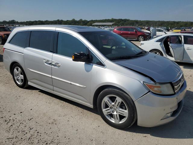 5FNRL5H90DB006466 - 2013 HONDA ODYSSEY TOURING SILVER photo 4
