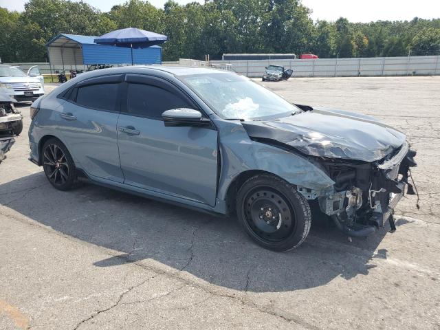 SHHFK7H92JU201254 - 2018 HONDA CIVIC SPORT TOURING BLUE photo 4