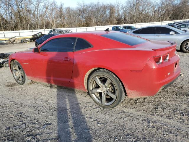 2G1FB1EV3A9159819 - 2010 CHEVROLET CAMARO LT RED photo 2