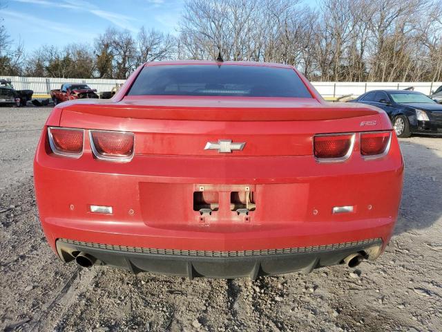 2G1FB1EV3A9159819 - 2010 CHEVROLET CAMARO LT RED photo 6