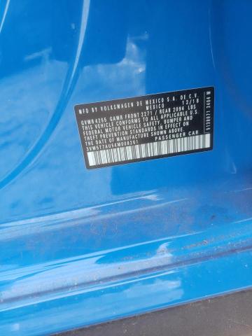 3VW5T7AU5KM008261 - 2019 VOLKSWAGEN GTI S BLUE photo 12