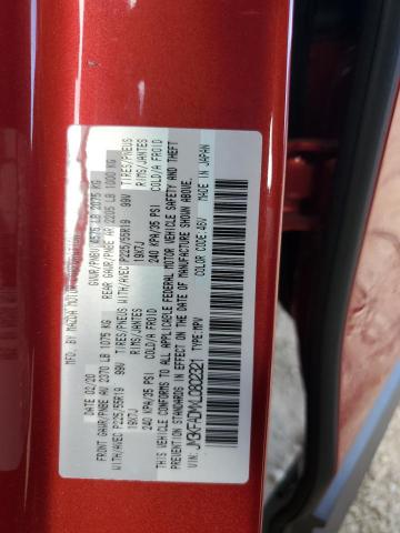 JM3KFADMXL0802321 - 2020 MAZDA CX-5 GRAND TOURING RED photo 14