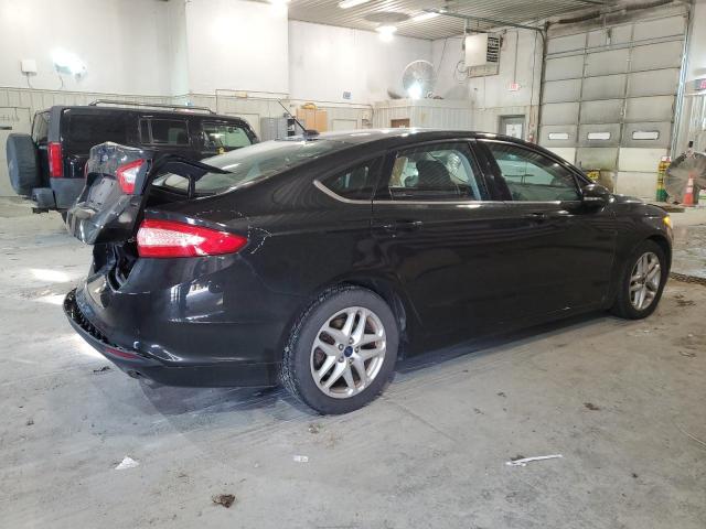 3FA6P0H74FR213653 - 2015 FORD FUSION SE BLACK photo 3